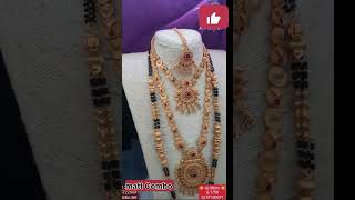 #mattmanglsutra#comboset#viral#shortsvideo#longmangalsutra#1gramgold#youtube#jewellery#saivirbhadrac