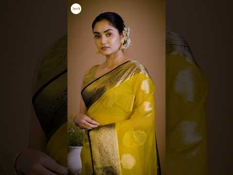 Jerry Fashion Presents A Fantastic Organza Sare #jerryapp #shortvideo #shorts #saree #onlineshopping