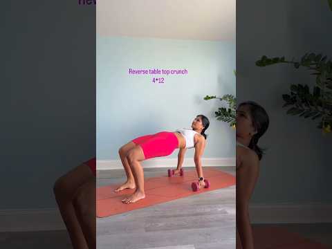 Core workout at home