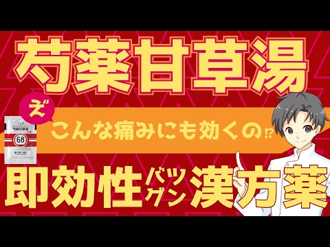 【即効性の漢方】芍薬甘草湯はどんな痛みに効くの？薬の作用と注意すべき副作用【薬剤師が解説】