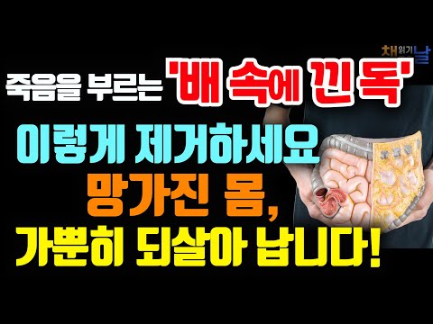 나이들수록 쌓여가는 배 속에 낀 독을 제거하라, 망가진 몸이 가뿐히 되살아난다, 내장비만, 책읽어주는여자 오디오북 korean audiobook