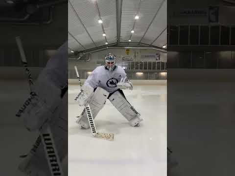 Warmup Goalie Skating Drill | NHL Goalie Training | 🎥: @tpsmaalivahdit