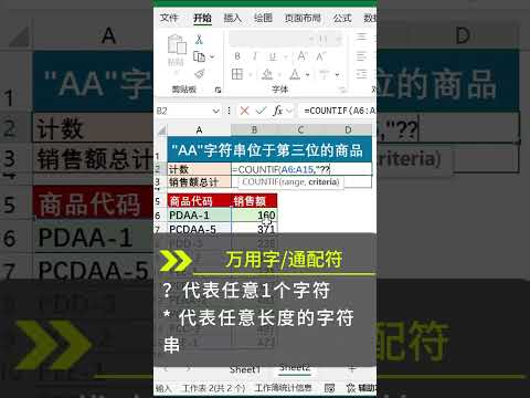 利用關鍵字+出現在指定位置 條件計數+條件求和 excel 基礎教學 excel 基礎教程 excel零基礎 excel 公式技巧 excel vba #shorts #excel