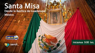 Misa de hoy desde la Basílica de Guadalupe 🇲🇽. Jueves 16/enero/2025 9:00 hrs.