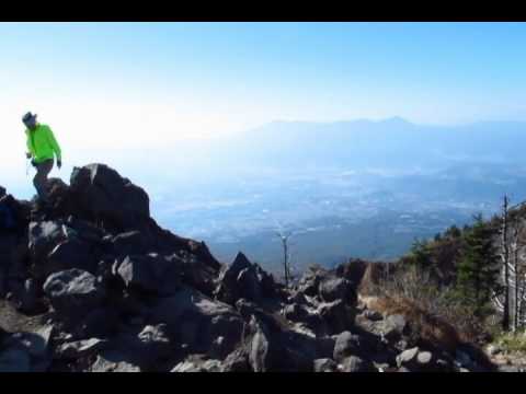 黒斑山・トーミの頭より