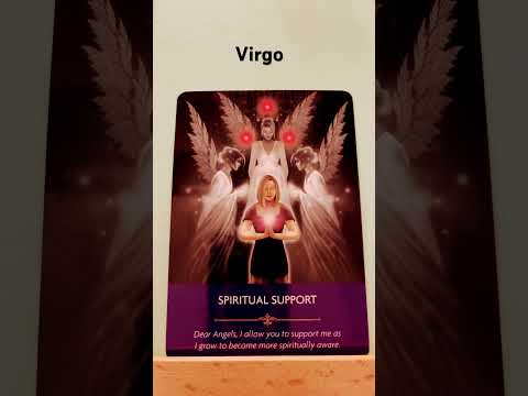 Virgo / There is more spiritual support around you than you realise #angelcards #virgo