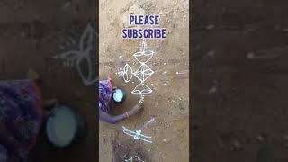 #simplerangoliforbeginners #viral #chetana456rangoli#rangolidoneby9yrsgirl#ytshorts#trending#shorts