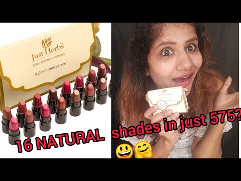 just herbs mini lipstick review| best natural lipstick for dark lips| best lipstick to buy under 500