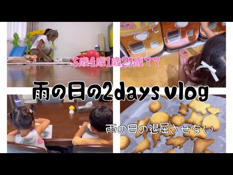 [主婦vlog]雨の日続き☔/デパート行ったりクッキー作りしたり🍪/NEWリップ💄