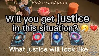 WILL I GET JUSTICE?⚖️ what’s his karma? Pick a card