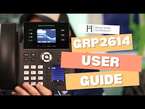 Grandstream GRP2614 User Guide