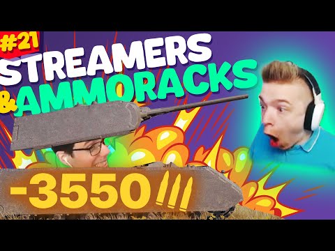 3 AMMORACKS IN A ROW - Streamers & Ammoracks | World of Tanks #21