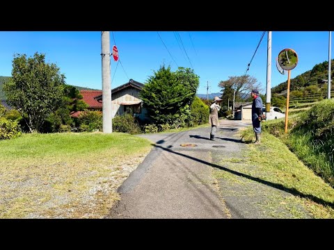 4k Japan Walk Early Morning - Most Beautiful Japanese Countryside Village Walking Tour 2024