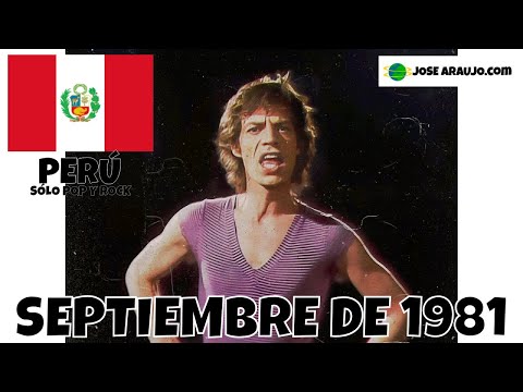 Los ÉXITOS de PERÚ 🇵🇪 en Septiembre de 1981 🇵🇪