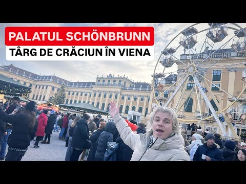 🔴 Cum e în VIENA de CRĂCIUN? Vezi TÂRGUL din PALATUL SCHÖNBRUNN