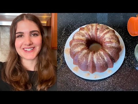 Apple Cider Doughnut Cake | Step-by-Step Instructions | Homeschool with Martha