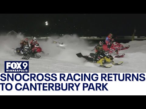 Snocross racing at Canterbury Park this weekend