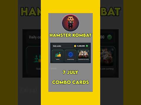 7 July Hamster Kombat Daily Combo Card & Today