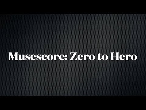 Musescore: Zero to Hero Part 1 - Note Entry with the Keyboard - Hotkeys, Hotkeys, Hotkeys!