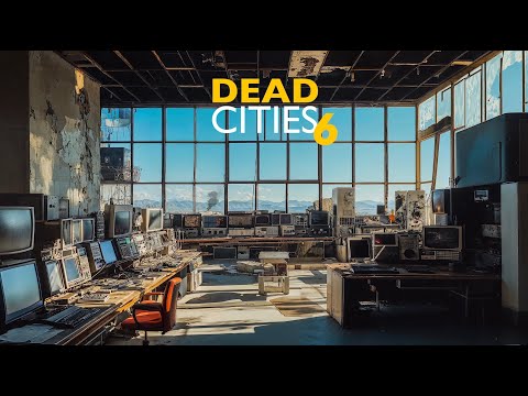 DEAD Cities 6 [Control Room] Dark Ambient Focus Music 4K [ALONE]