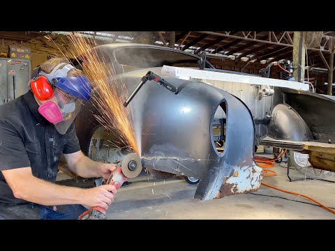 METAL Work Begins - VW Karmann Ghia