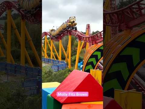 Slinky Dog #dog #rollercoaster #coaster #slinkydogdash #disney #fast #ride #toystoryland #epic #fyp