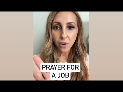 Prayer for a Job