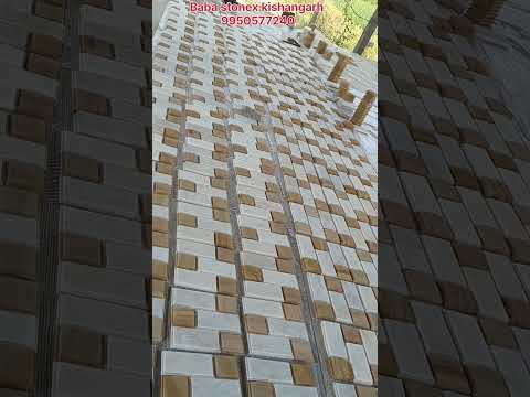 Natural stone wallcladding tiles marble whit wooden stone tiles #shorts #short #wood #stone