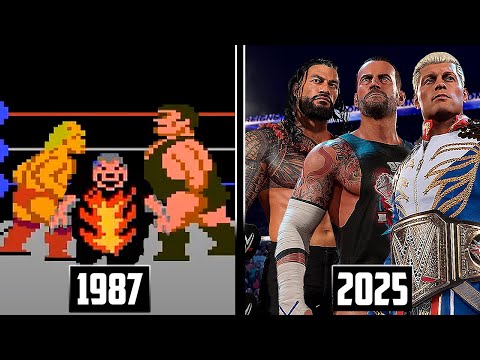 The Evolution of WWE Games! (1987 - 2025)