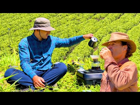 Morning COFFEE for the farmers | ASMR