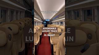 Affordable Luxury Train in Japan 🚃