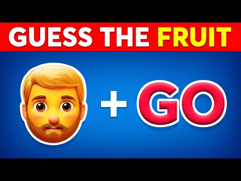 Can You Guess The FRUIT By Emojis? Emoji Quiz