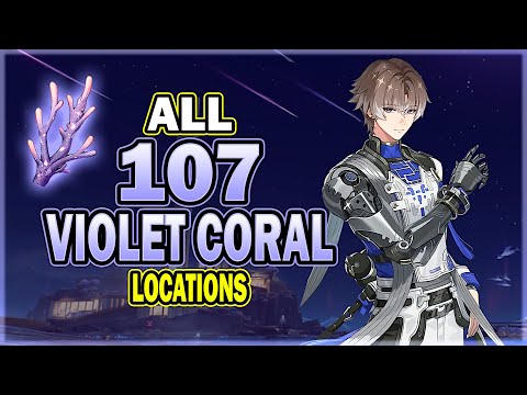 All 107 Violet Coral Locations - Youhu & Xiangli Yao Ascension Material | Wuthering Waves