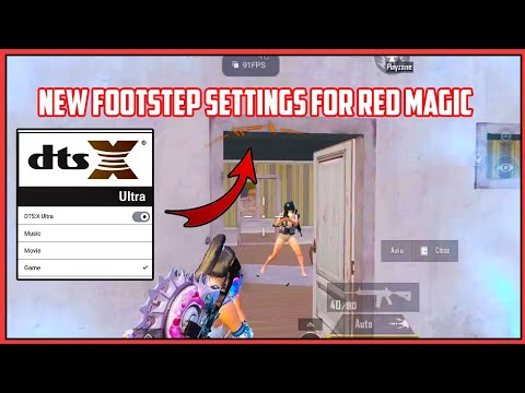 New Hidden Footstep Settings For Red Magic | Zte Nubia Secret Sound Settings For Pubg Mobile / Bgmi