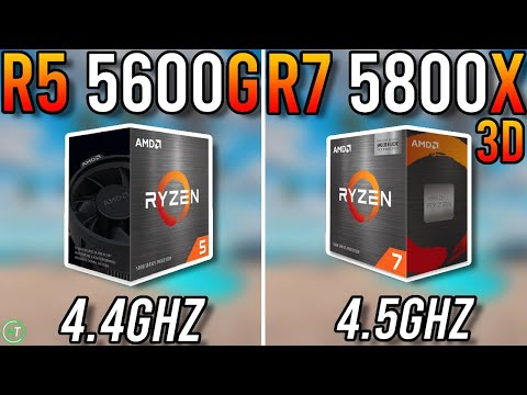 Ryzen 5 5600G vs Ryzen 7 5800X3D - Big Difference?