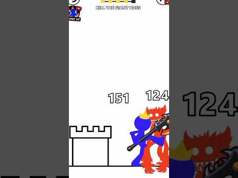 Stick Tower Hero War #4#puzzles #geniusmode #trendingshorts