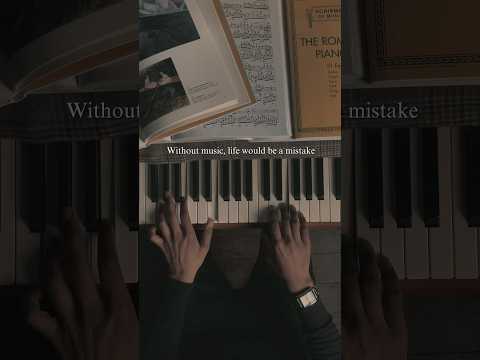 A Shadow’s Lament #piano #darkacademia