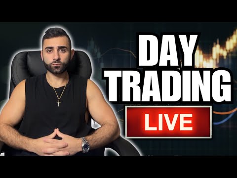 Day Trading Bitcoin LIVE! (Technical Analysis | Market Cipher B)