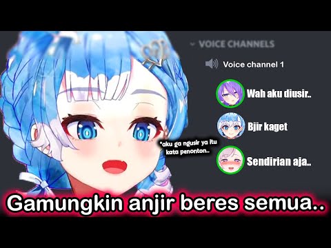 Kobo Ketika Lagi Sendirian di VC Para Senpai Pun Datang, Gapercaya Sama Moona..