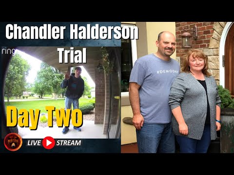 DAY TWO Ring Cam Evidence and Police Bodycam, Chandler Halderson Trial (2022)