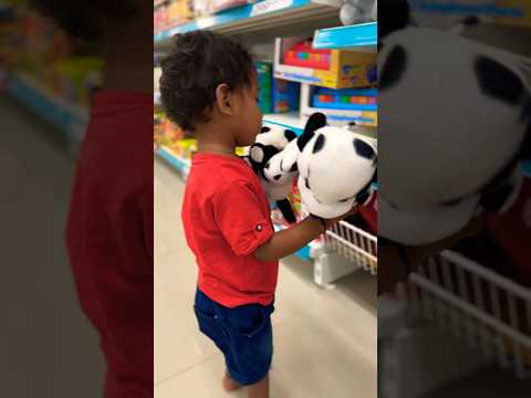 A Little Cute Boy Playing With Soft Toys #shorts #youtubeshorts #shortsfeed