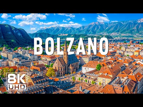 Bolzano 8K UHD – Discover the Gateway to the Dolomites with Relaxing Music