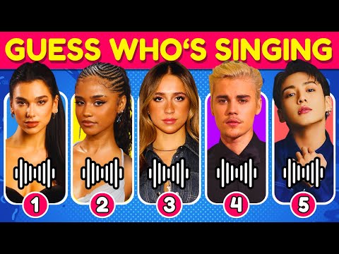 Guess Who's Singing ✅🎤 TikTok's Most Viral Songs Edition 📀🎵 Ice Spice, Taylor Swift, Dua Lipa, Tyla