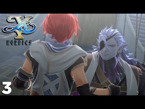 Ys X: Nordics Full Walkthrough Part 3 - Chapter 3 (Hard Mode)