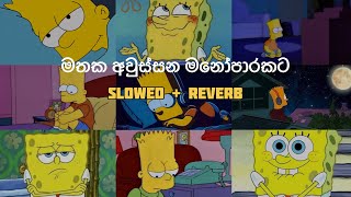 මනෝපාරකට සින්දු (slowed + reverb) | manoparakata sinhala songs collection | best new songs