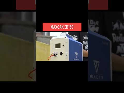 Maxoak Bluetti EB150 is the best portable power station for ruggedness ‼️😎 #shorts #youtubeshorts