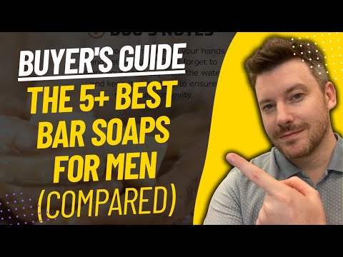 TOP 5 Best Bar Soaps For Men - Best Bar Soap For Men Review (2024)