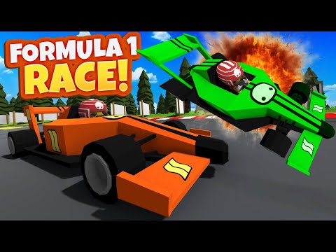 Making My Friends ANGRY During a Formula 1 Race in Wobbly Life!