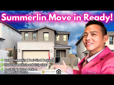 Brandnew Move-In Ready Home For Sale in Summerlin Las Vegas | Richmond American