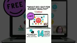 FREE Kidney Nutrition Class